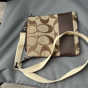 Signature COACH Crossbody purse.